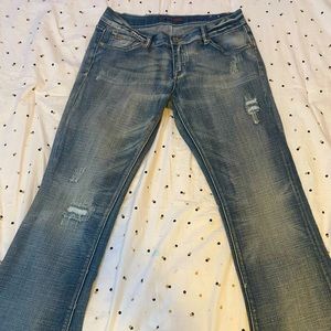 grunge 2000s jeans